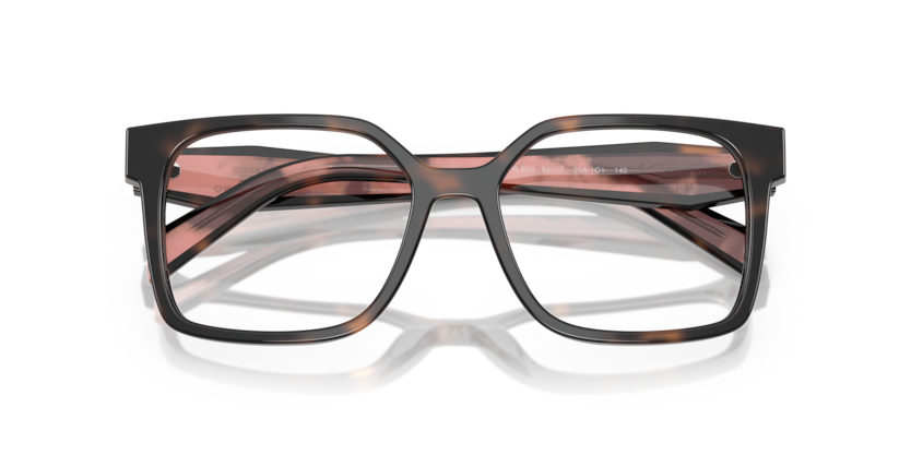 Mauve Tortoise - 0PR B03V 8056262366127 Prada Eyeglasses Woman Rectangle