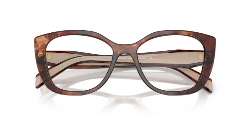 Havana Caramel - 0PR B04V 8056262363454 Prada Eyeglasses Woman Cat Eye