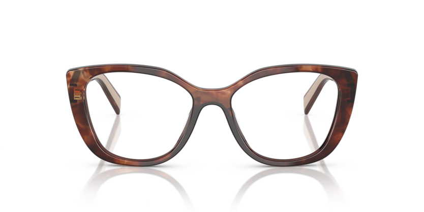 Havana Caramel - 0PR B04V 8056262363454 Prada Eyeglasses Woman Cat Eye