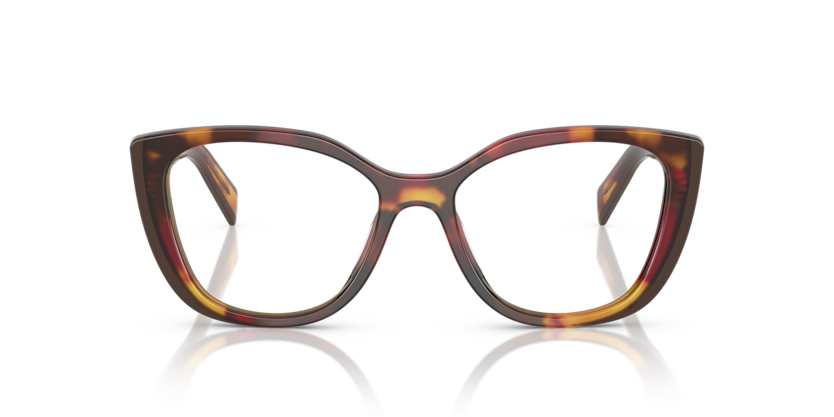 Poppy Tortoise/Bordeaux - 0PR B04V 8056262363478 Prada Eyeglasses Woman Cat Eye