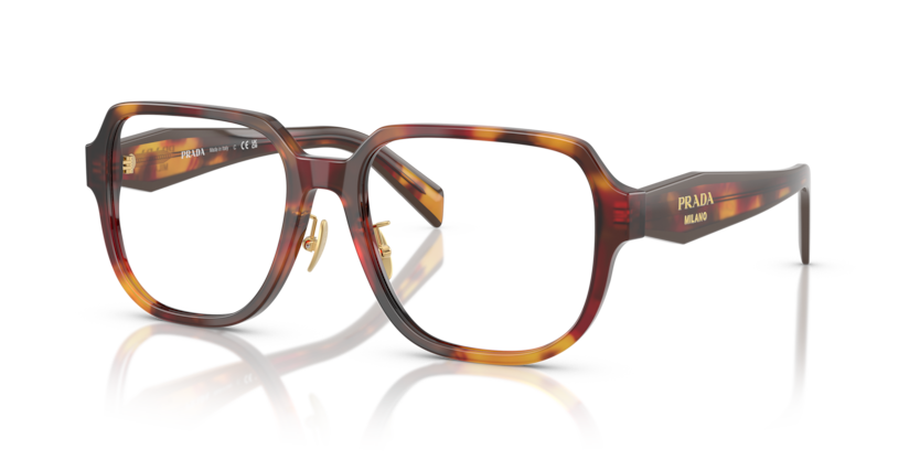 Poppy Tortoise/Bordeaux - 0PR B07VD 8056262365984 Prada Eyeglasses Woman Pillow