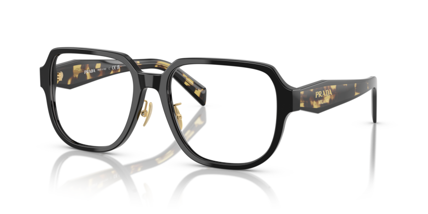 Black/Medium Tortoise - 0PR B07VD 8056262366004 Prada Eyeglasses Woman Pillow