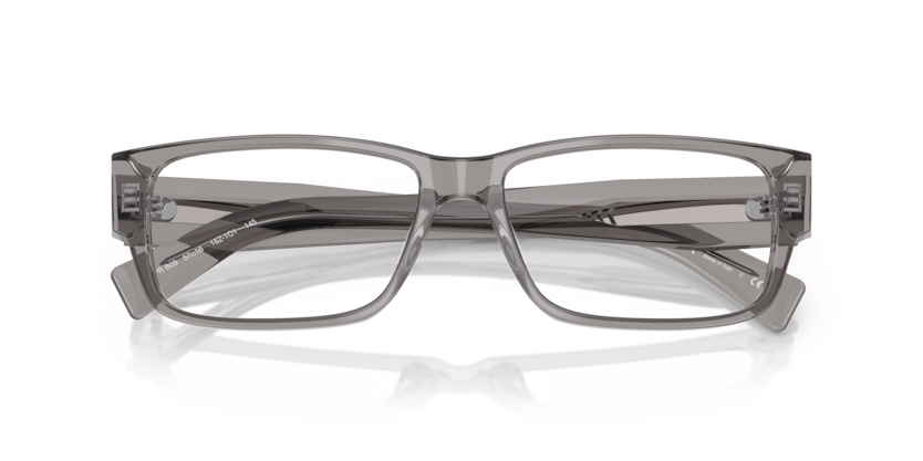 Transparent Grey - 0PR B09V 8056262361849 Prada Eyeglasses Man Rectangle