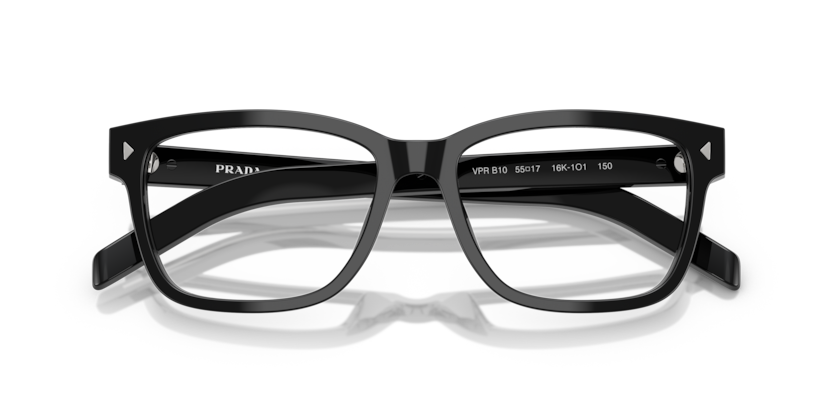 Black - 0PR B10V 8056262361887 Prada Eyeglasses Man Rectangle