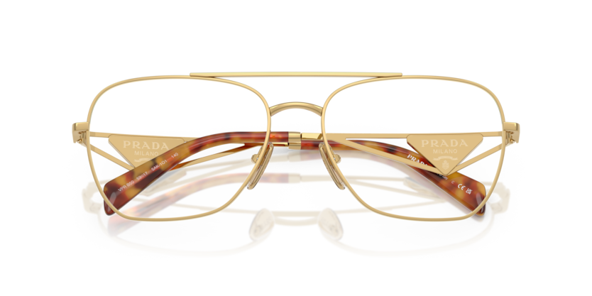 Gold - 0PR B50V 8056262363799 Prada Eyeglasses Woman Pilot