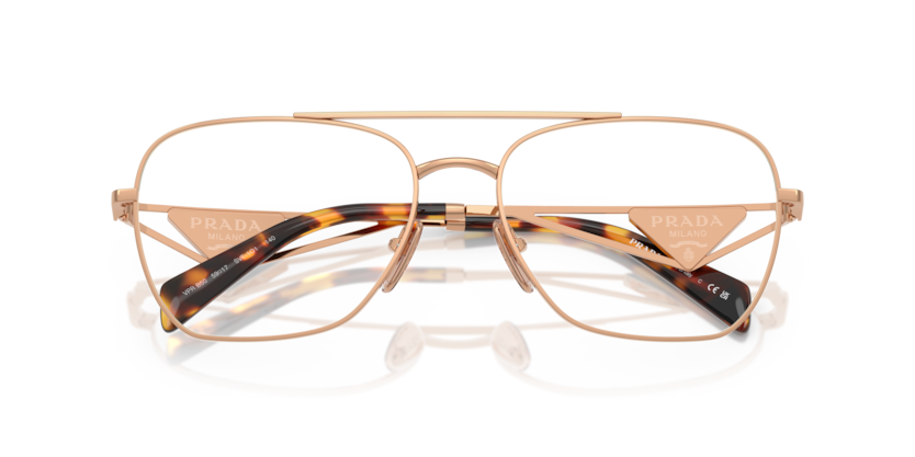 Rose Gold - 0PR B50V 8056262363775 Prada Eyeglasses Woman Pilot