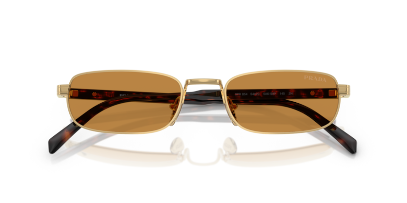 Gold - 0PR B54S 8056262393192 Prada Sunglasses Man Rectangle