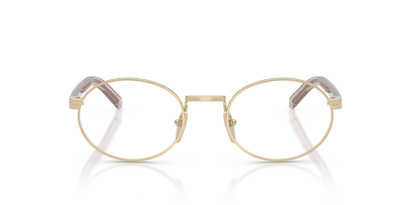 Pale Gold - 0PR B55V 8056262505779 Prada Eyeglasses Woman Oval