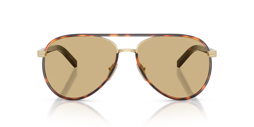 Pale Gold - 0PR B57S 8056262504437 Prada Sunglasses Woman Pilot