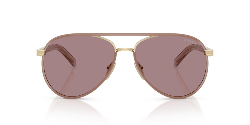 Pale Gold - 0PR B57S 8056262504413 Prada Sunglasses Woman Pilot