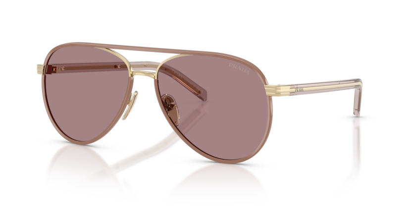 Pale Gold - 0PR B57S 8056262504413 Prada Sunglasses Woman Pilot