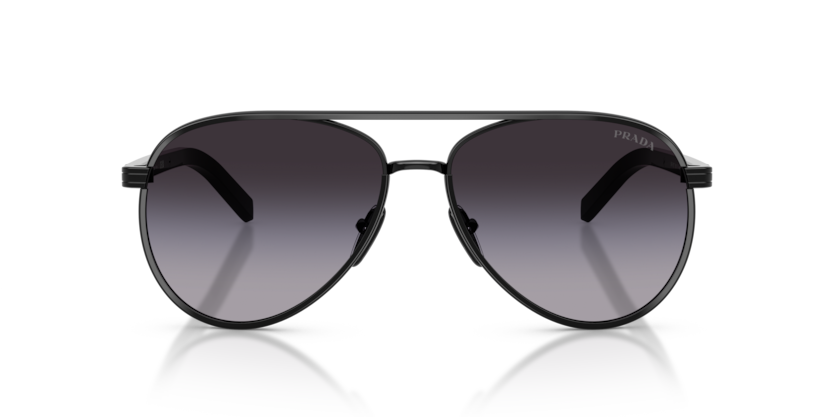 Black - 0PR B57S 8056262504376 Prada Sunglasses Woman Pilot