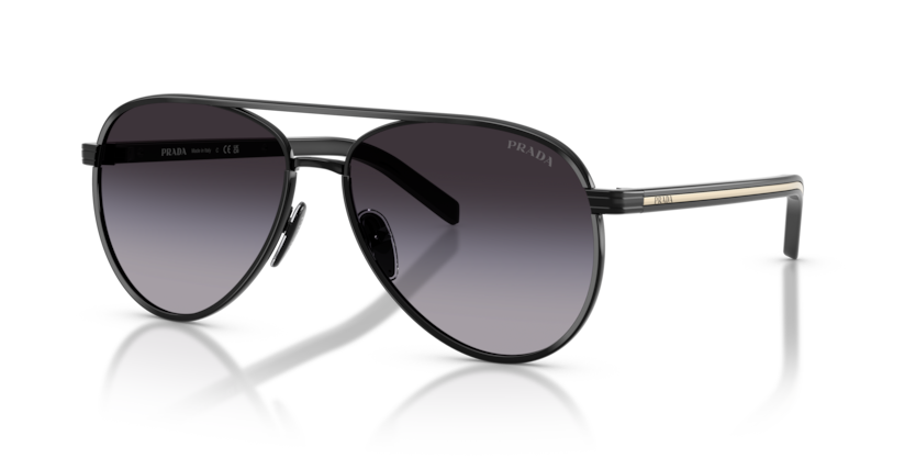 Black - 0PR B57S 8056262504376 Prada Sunglasses Woman Pilot