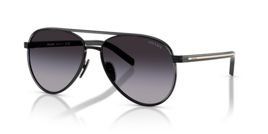 Black - 0PR B57S 8056262504376 Prada Sunglasses Woman Pilot