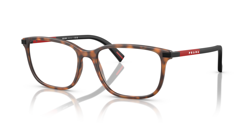 Dark Tortoise Rubber - 0PS 02RV 8056262318058 Prada Linea Rossa Eyeglasses Man Pillow