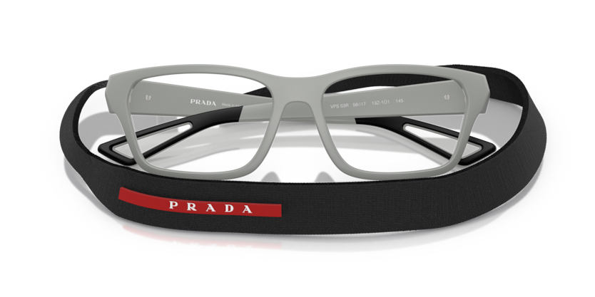 Matt Iron Grey - 0PS 03RV 8056262318553 Prada Linea Rossa Eyeglasses Man Pillow