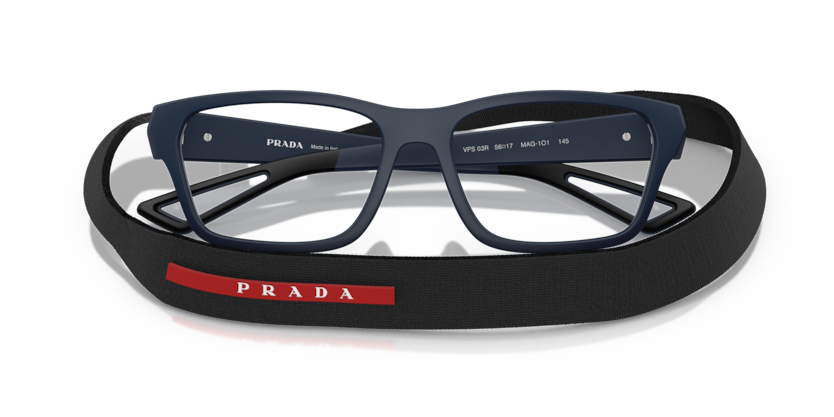 Matte Baltic - 0PS 03RV 8056262320556 Prada Linea Rossa Eyeglasses Man Pillow