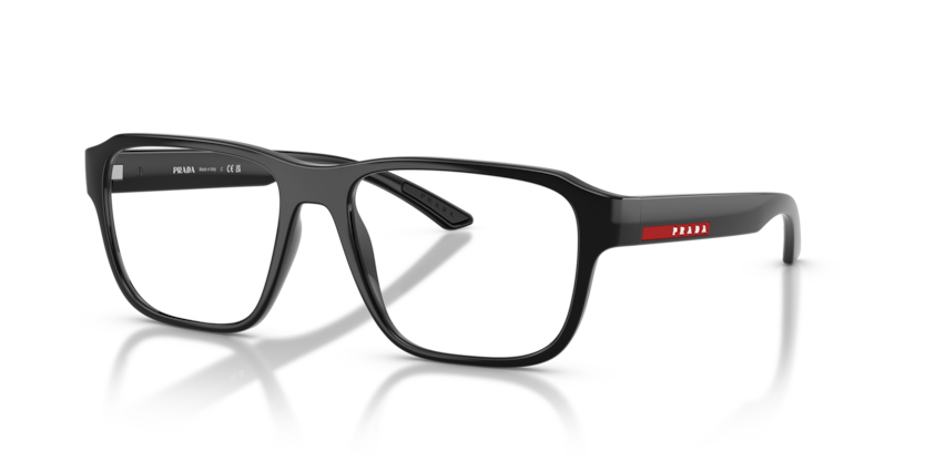 Black - 0PS 05RV 8056262488058 Prada Linea Rossa Eyeglasses Man Irregular