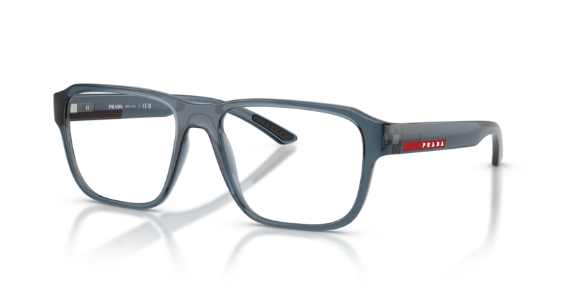 Transparent Azure - 0PS 05RV 8056262488072 Prada Linea Rossa Eyeglasses Man Irregular