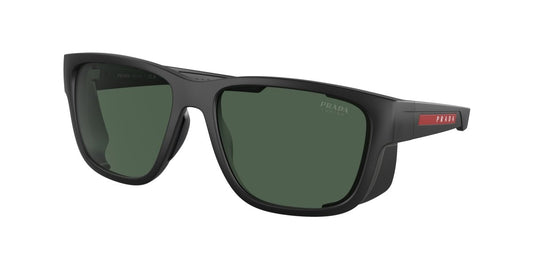 0PS 07WS - Prada Linea Rossa - (Matte Black) Dark Green - 59 - 17 - 130 MM - Ardor Eyewear 8056597973939