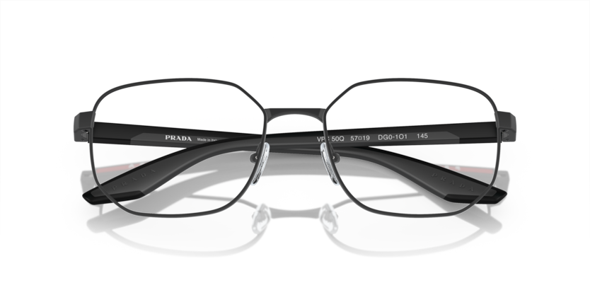 Black Rubber - 0PS 50QV 8056597968362 Prada Linea Rossa Eyeglasses Man Irregular