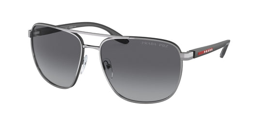 0PS 50YS - Prada Linea Rossa - (Gunmetal) Polar Grey Gradient Polarized - 62 - 16 - 145 MM - Ardor Eyewear 8056597766692