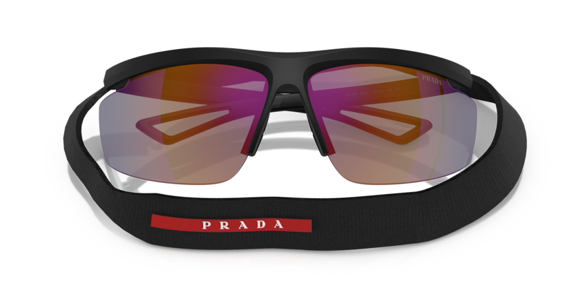 Matte Black - 0PS A02S 8056262322956 Prada Linea Rossa Sunglasses Man Pillow