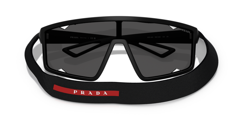 Matte Black - 0PS A03S 8056262318690 Prada Linea Rossa Sunglasses Man Rectangle