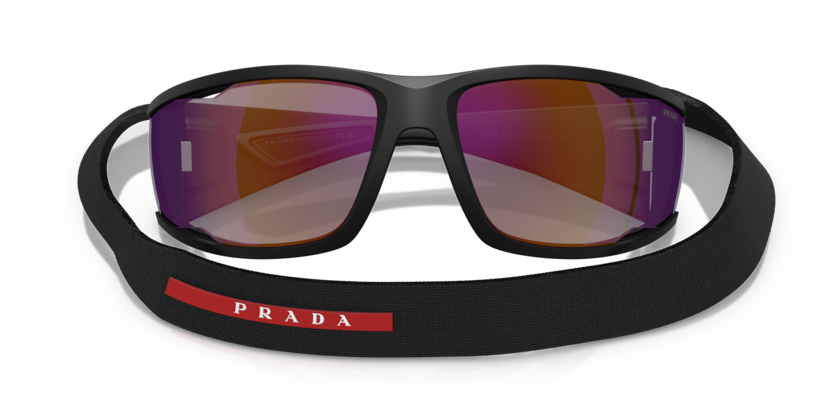 Matte Black - 0PS A04S 8056262327968 Prada Linea Rossa Sunglasses Man Rectangle