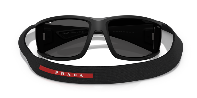 Matte Black - 0PS A04S 8056262327951 Prada Linea Rossa Sunglasses Man Rectangle