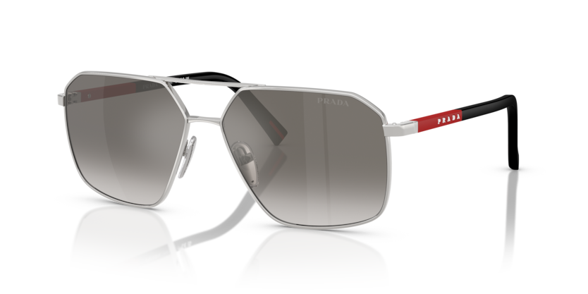 Silver - 0PS A50S 8056262344903 Prada Linea Rossa Sunglasses Man Irregular