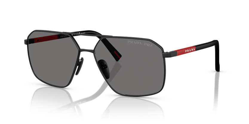 Matte Black - 0PS A50S 8056262344897 Prada Linea Rossa Sunglasses Man Irregular