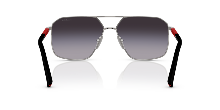 Gunmetal - 0PS A50S 8056262344910 Prada Linea Rossa Sunglasses Man Irregular