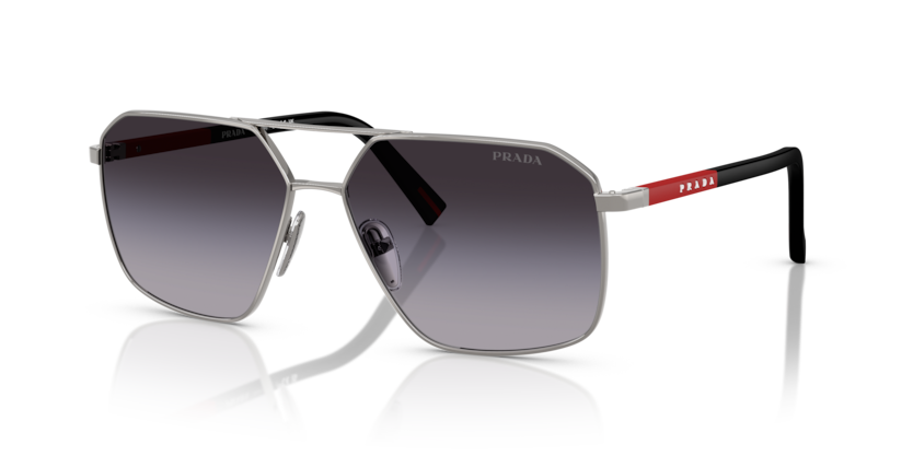 Gunmetal - 0PS A50S 8056262344910 Prada Linea Rossa Sunglasses Man Irregular