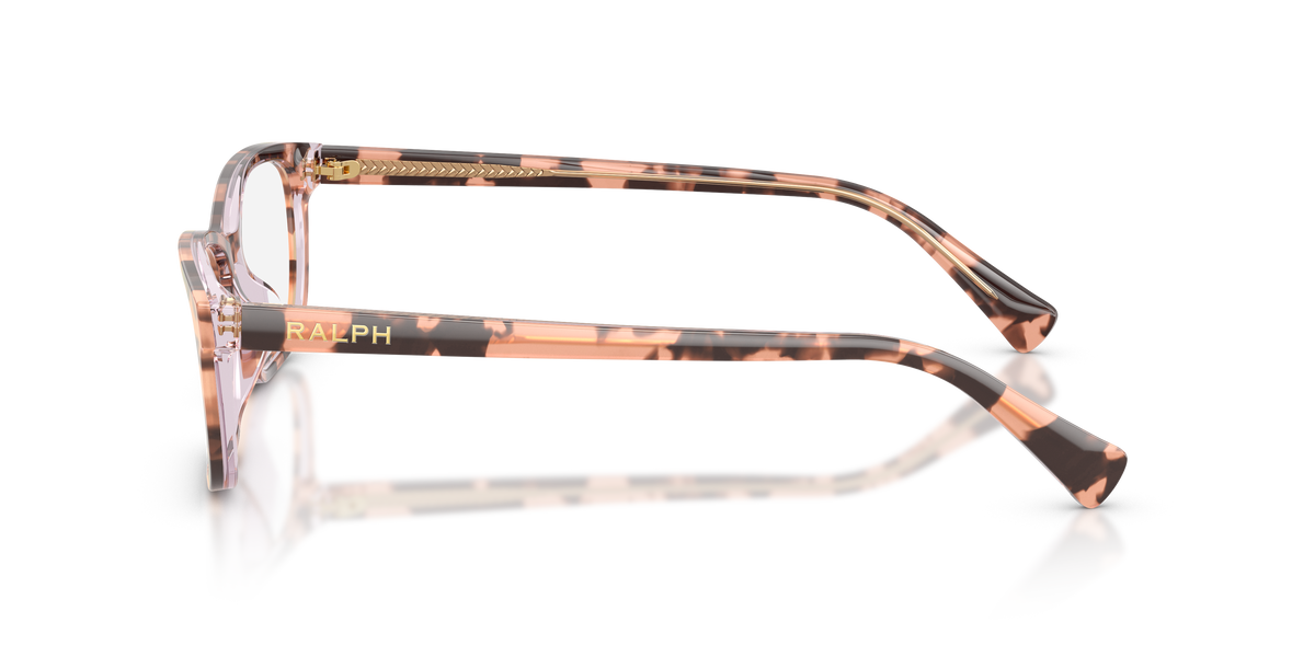 0RA7194U Rose Havana/Transparent side view image 2 barcode 8056262827925