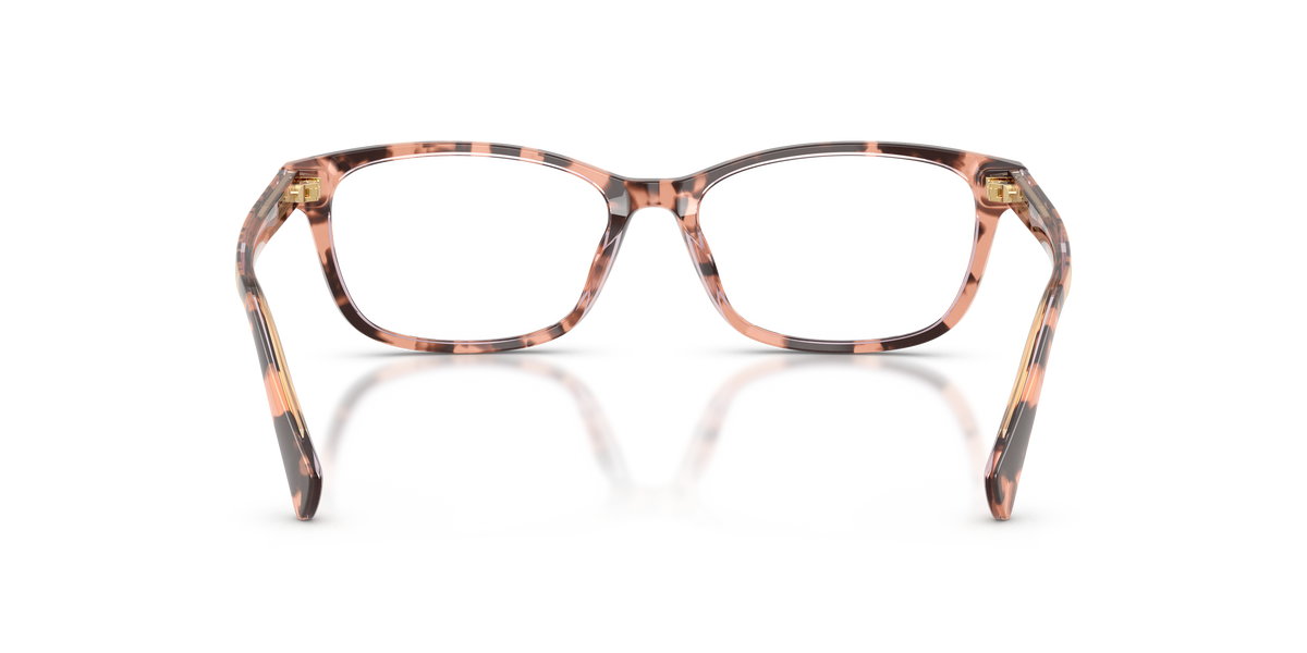 0RA7194U Rose Havana/Transparent rear view image 3 barcode 8056262827925