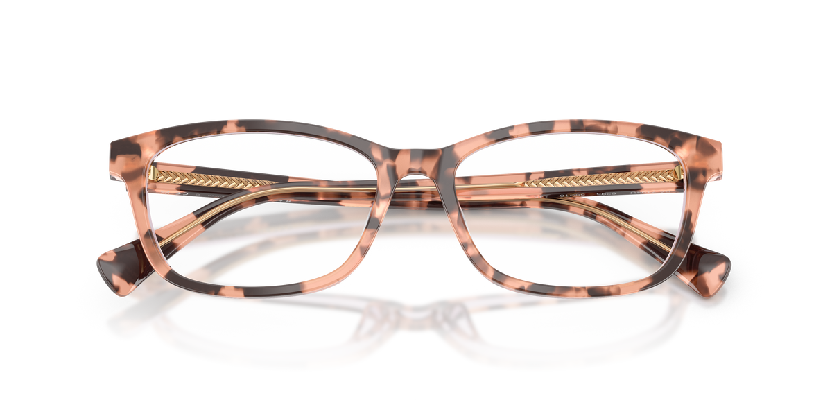 0RA7194U Rose Havana/Transparent close front view image 5 barcode 8056262827925