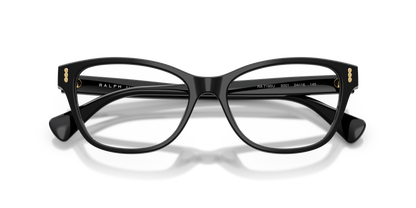 0RA7195U Shiny Black close front view image 5 barcode 8056262827963