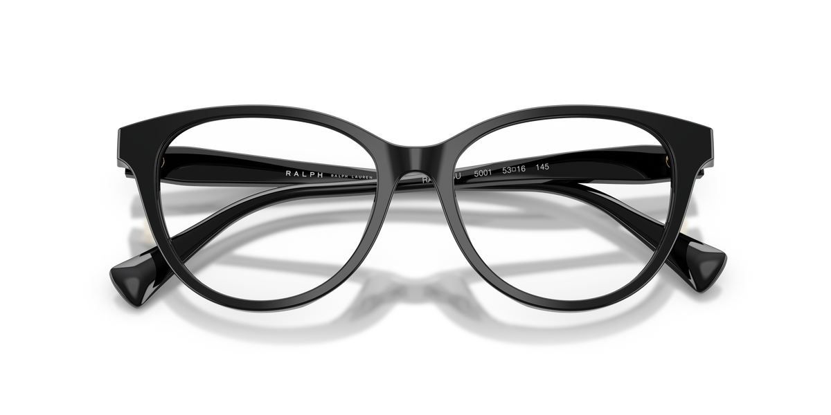 0RA7198U Shiny Black close front view image 5 barcode 8056262827987