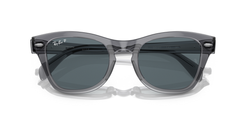Transparent Grey - 0RB0707S 8056597720359 Ray-Ban Sunglasses Unisex Square