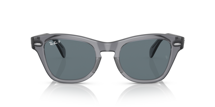 Transparent Grey - 0RB0707S 8056597720359 Ray-Ban Sunglasses Unisex Square