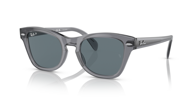 Transparent Grey - 0RB0707S 8056597720359 Ray-Ban Sunglasses Unisex Square