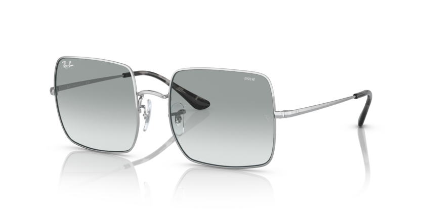 Silver - 0RB1971 8056597054027 Ray-Ban Sunglasses Woman Square