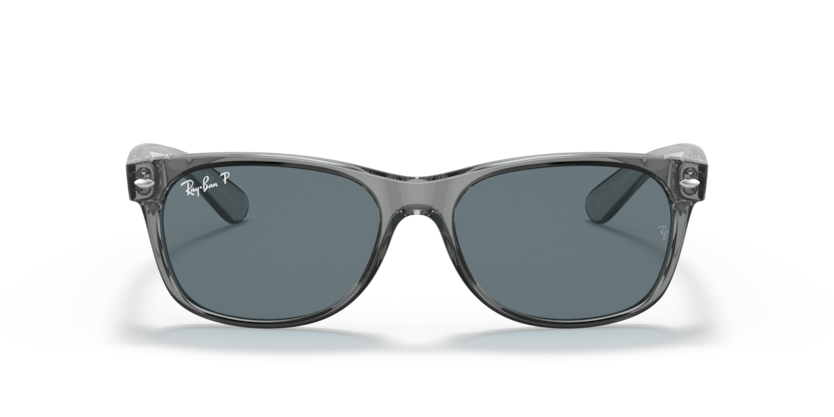 0RB2132 - Ray - Ban - (Transparent Grey) Dark Blue Polarized - 52 - 18 - 145 MM - Ardor Eyewear 8056597662048