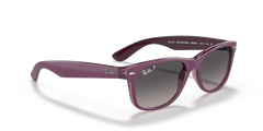 0RB2132 - Ray - Ban - (Violet On Transparent Violet) Grey Polarized - 52 - 18 - 145 MM - Ardor Eyewear 8056597662208