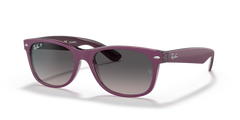 0RB2132 - Ray - Ban - (Violet On Transparent Violet) Grey Polarized - 52 - 18 - 145 MM - Ardor Eyewear 8056597662208