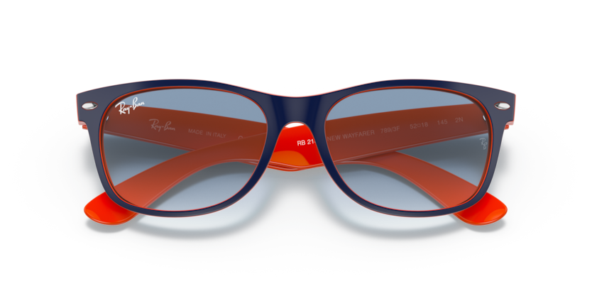 0RB2132 - Ray - Ban - (Blue On Orange) Light Blue Gradient - 52 - 18 - 145 MM - Ardor Eyewear 805289374633