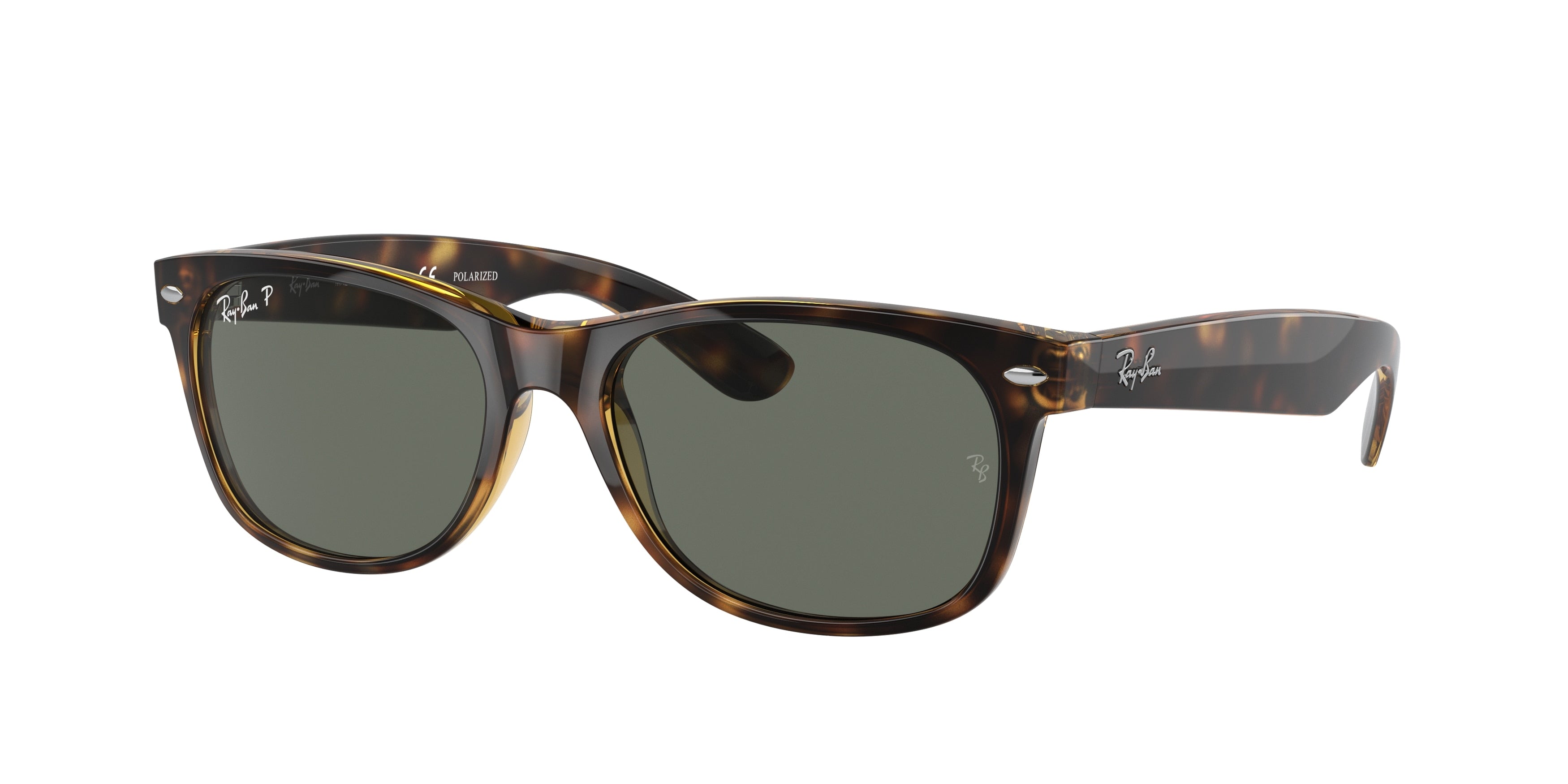 0RB2132 - Ray - Ban - (Tortoise) G - 15 Green Polarized - 52 - 18 - 145 MM - Ardor Eyewear 805289330462