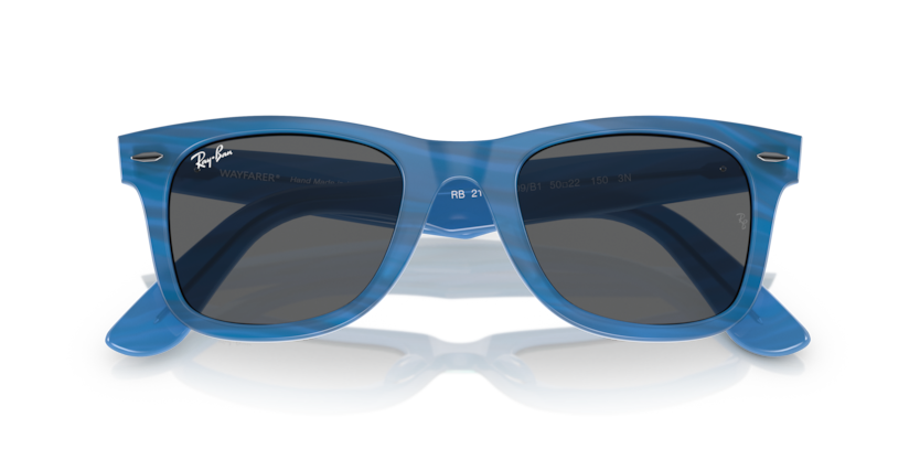 0RB2140 - Ray - Ban - (Photo Striped Blue) Dark Grey - 50 - 22 - 150 MM - Ardor Eyewear 8056262099353