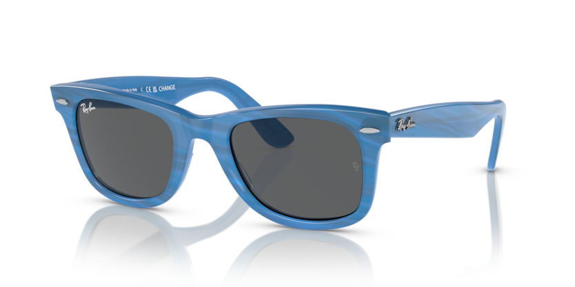 0RB2140 - Ray - Ban - (Photo Striped Blue) Dark Grey - 50 - 22 - 150 MM - Ardor Eyewear 8056262099353